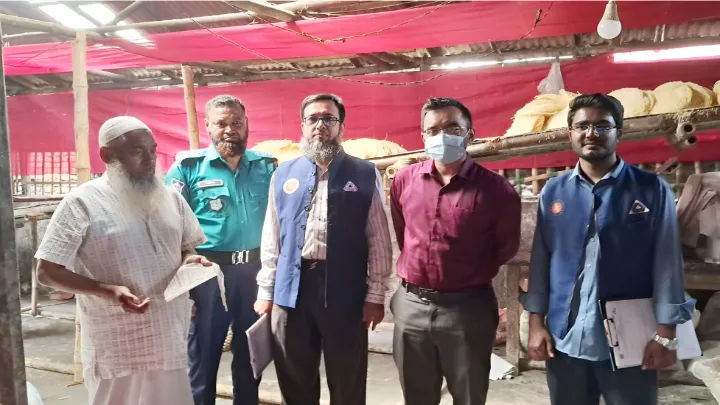 বিএসটিআই’র লাইসেন্স ছাড়া লাচ্ছা সেমাই তৈরি করায় ০২টি প্রতিষ্ঠানকে জরিমানা